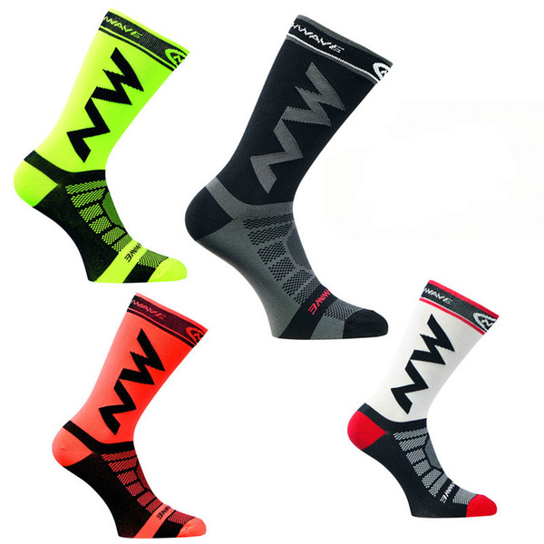 High Quality Professional Brand Sport Socks Protect Feet Breathable Wicking Socks Long Secti Cycling Bicycles