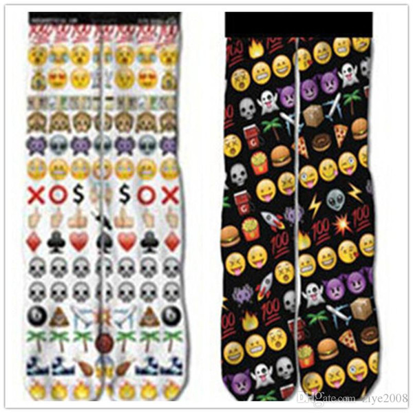 3D Printed Sports Socks Fashion Hip Hop Cosplay Cartoon Animal New Pattern Unisex Casual Socks Football Basketball Long Socks