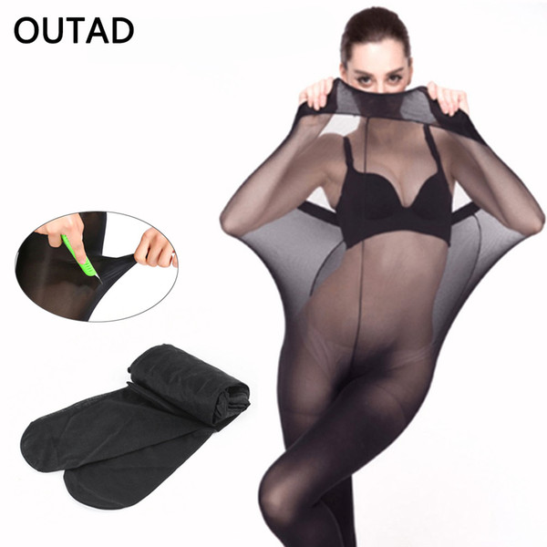 2018 Woman Sports Elastic Large Size Sexy Anti Sticking Wire Pantyhose Tights Stockings Summer Ultra-Thin Stocking For Female