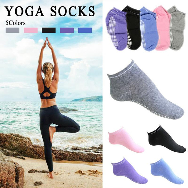 Heilsa Hot Breathable Anti-friction Yoga Socks Silicone Non Slip Pilates Barre Breathable Sports Floor Socks With Grips