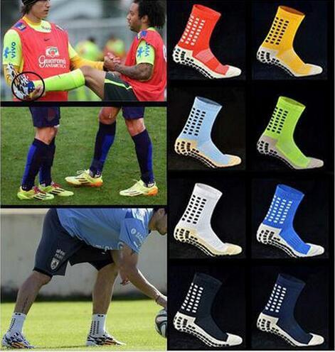 Football Socks Anti Slip Soccer Socks men's football socks Good Quality Cotton Calcetines The Same Type As The Trusox top quality