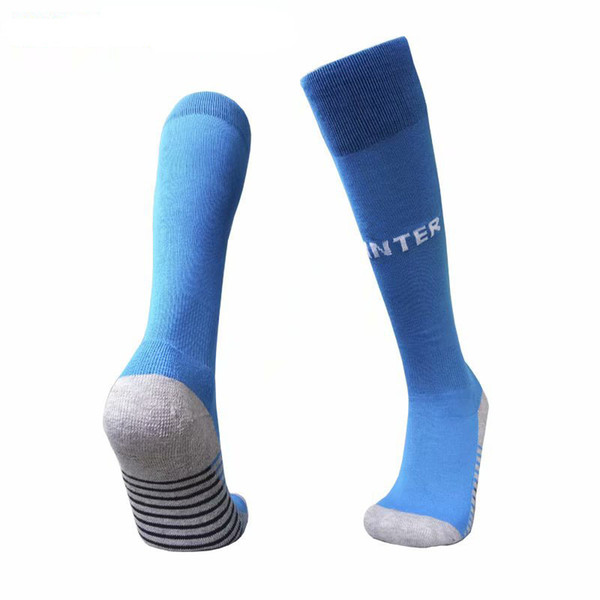 2018-19 soccer socks wholesale adult football sport long socks fit foot size 39-45 discount sale