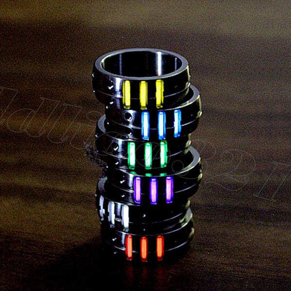 EDC Outdoor TC4 Solid Titanium Tritium Rings Necklace pendant Emergency survival