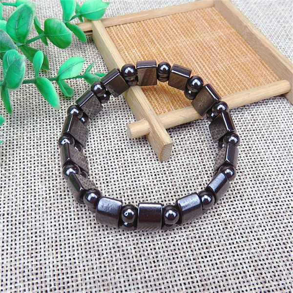 Popular Magnetic Handring Fashion Designer Black Magnetite Hand String Hematite Geometry Bracelet Gift Hot Sale 0 8xz Ww