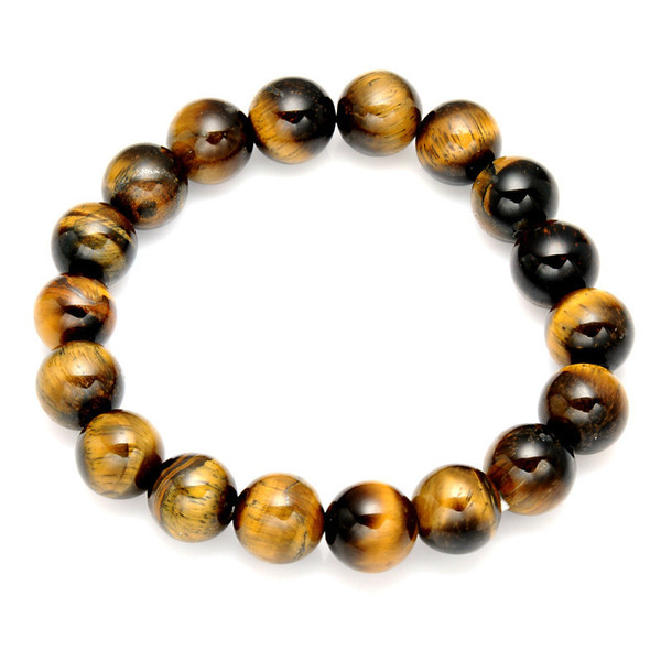 Natural Tiger Eye Bracelet Tiger Eye Gold Tiger Eye Men's Handstring