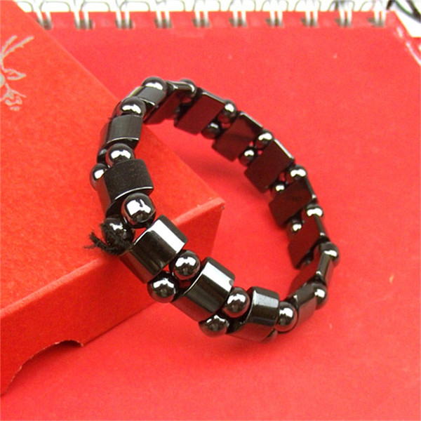 Man Women Magnetic Hand Ornaments Fashion Black Gallbladder Magnetite Handring Hematite Geometry Bracelet Resist Fatigue 0 8xz Ww