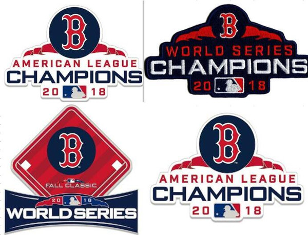 2018 Major LEAGUE baseball Boston Red Sox 2018 World Series Champions patch badge sewn on