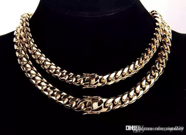 xxxtentacion Cuban Link Choker Gold Silver 45cm Titanium Steel limited