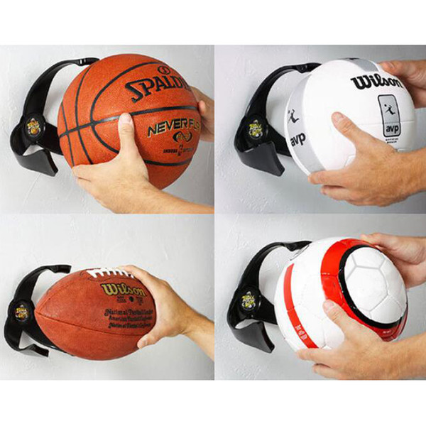 Fashion PC Ball Claw Wall Mount Basketball Holder Soccer Football Volleyball Storage Rack For Home Decor