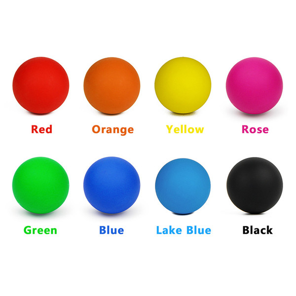 Yoga Solid Massage Ball Exercise Ball Hockey Point Foot Massage Mobility Myofascial Trigger Point Release Muscle Relaxation Ball