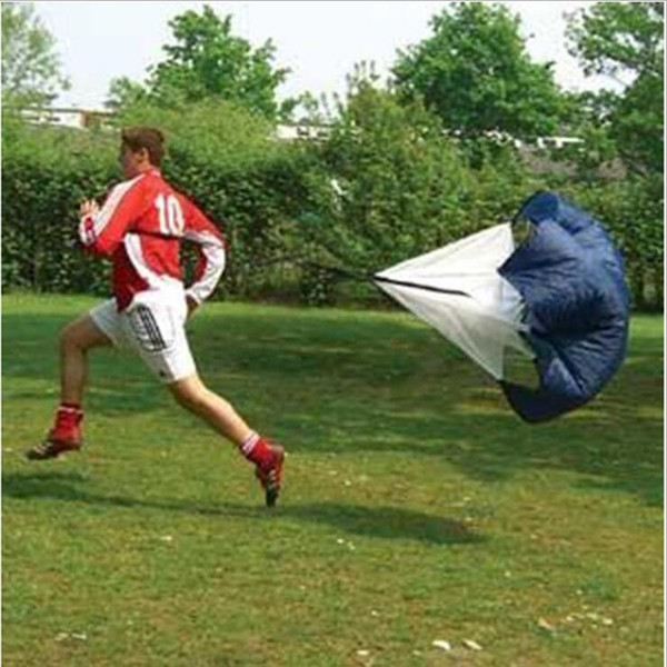 Sports Speed Resistance Training Exercise Parachute Running Chute Soccer Football Power Training Parachute Umbrella Black Free Shipping