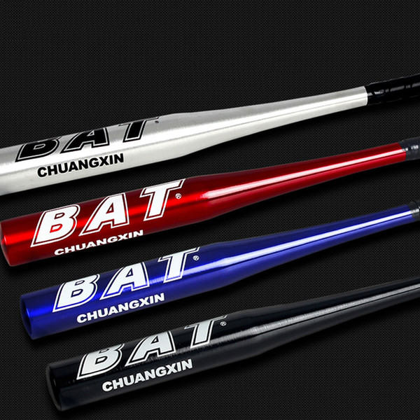 High Strenght Training Softball Baseball Bat Stick Aluminum Baseball Bat Hard Ball stick 25 28 inch Black Slivery Blue Red