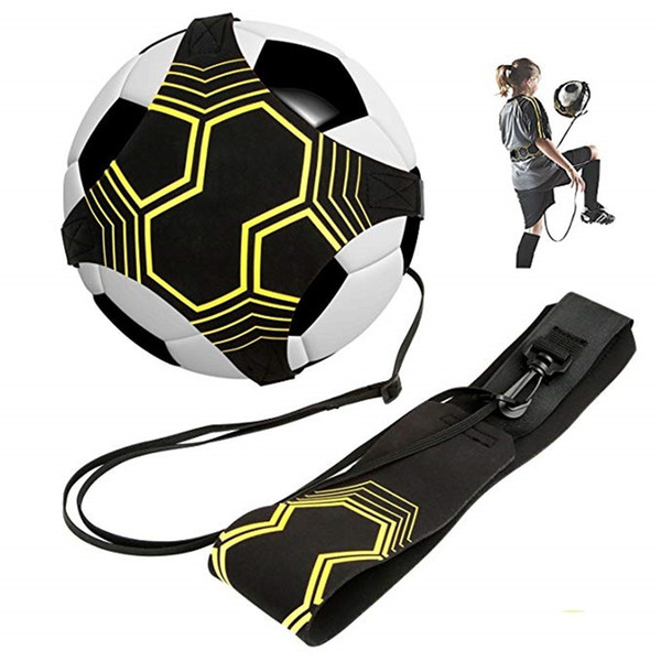 1.8m Soccer Training Sports Assistance Adjustable Football Trainer Soccer Ball Practice Belt Training Equipment Kicking Trainer