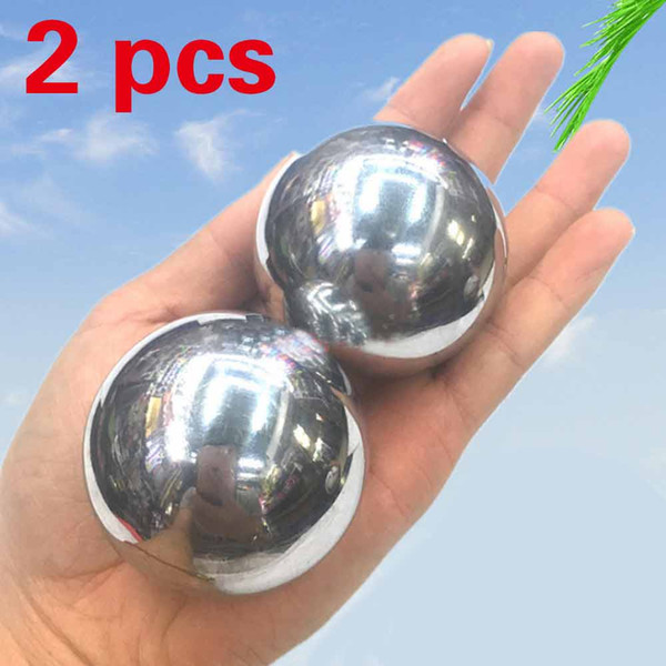 (A364X) Finger Massage Exercise Iron Balls Hand Stress Relief Stress Relief Hand Exercise Finger Good 2 Pcs