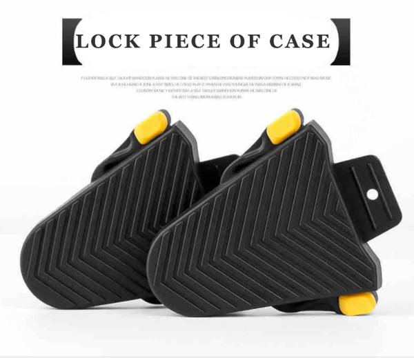 Road bikes pedal lock set clasp piece case applicable Shimano/Shimano lock piece Small bicycle protector