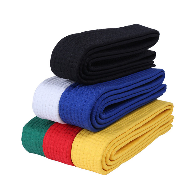 4 Cm 8 Lines 240CM /280Cm Women Men Taekwondo White Belt Black Belts Test Useful Embroidered Character Length