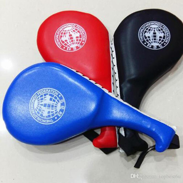 Top quality Boxing Punching pad Kick fighting pads hand Gear Taekwondo double padded mitts Muay Thai MMA KARATE foot target