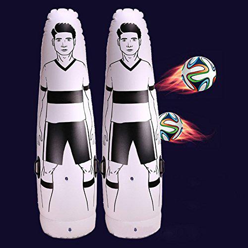 1.75m Adult Children Inflatable Football Training Goal Keeper Tumbler Air Soccer Train Dummy penalty equipment top quality