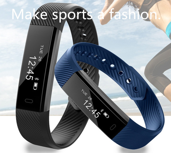 msr-115Smart fashion movement wristband electronic pedometer.