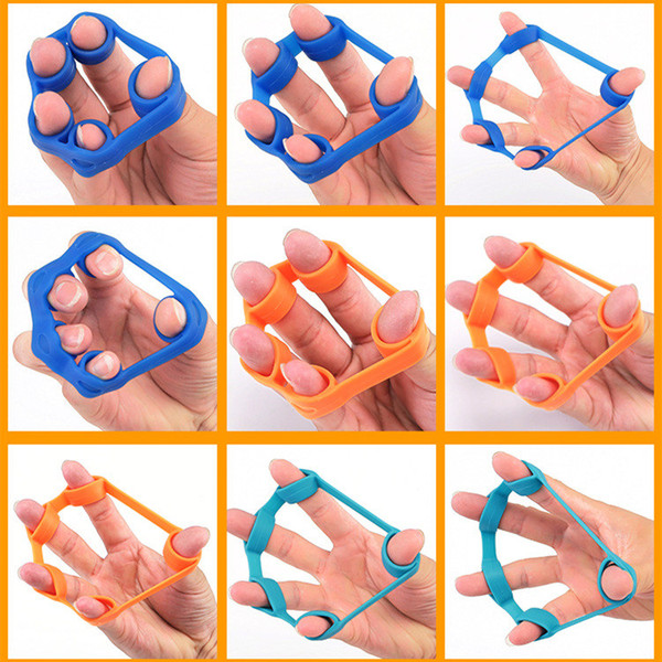 2018 New product of silica gel.In daily life Finger exercises hand-muscle developer Decompression toys Mouse hand to prevent tension ring.