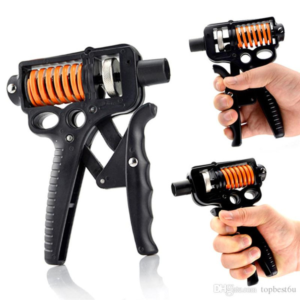 25-50 Kg Adjustable Hand Grip Strengthener Trainer Hand Gym Power Exerciser Gripper For Increasing Wrist Forearm Finger Strength