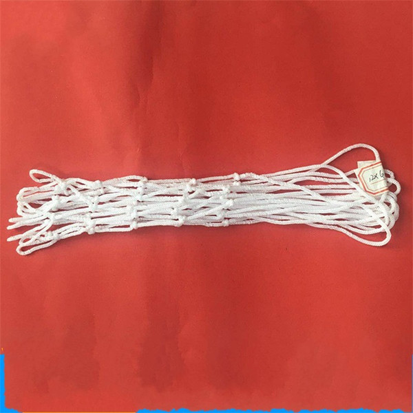 Sports Basketball Nets Nylon Polyester Fiber Net Pocket Tricolor Competition Playing Balls Professional Leisure Time High Quality 2fl ii