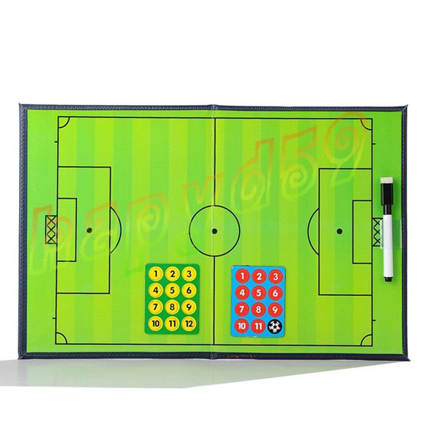 Outdoor PVC Foldable Soccer basketball Coach Match Training Tactical Plate Coaching Board Kits magnetic teaching board Coach Board