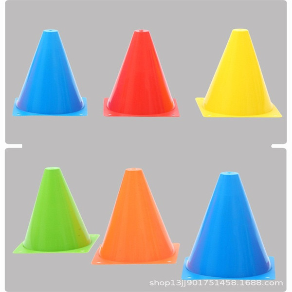 Train Marker Bucket Square Bottom Football Student Barrier Taekwondo Cone Basketball Different Color Pe Pliable Small Tread 0 85mq cc