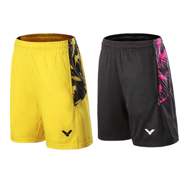 2018 New victory badminton shorts, men's and women's general sports shorts, tennis shorts, table tennis shorts.