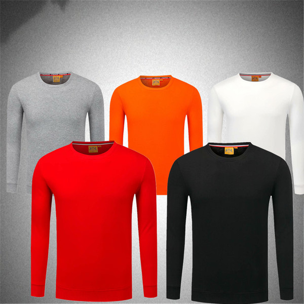 PDTXCLS 2018 Best sale Men Round neck sweater long sleeves, you can customize the logo to customize the name and number.