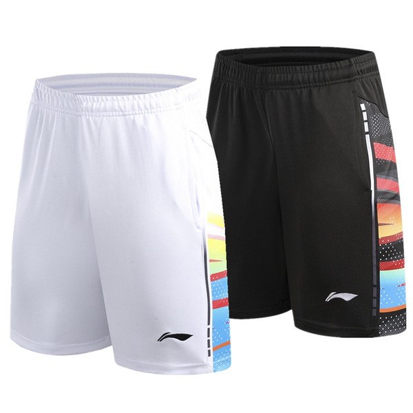 New badminton shorts, men and women, table tennis shorts, tennis shorts, dacron, quick drying air, summer wear pants, free shipping