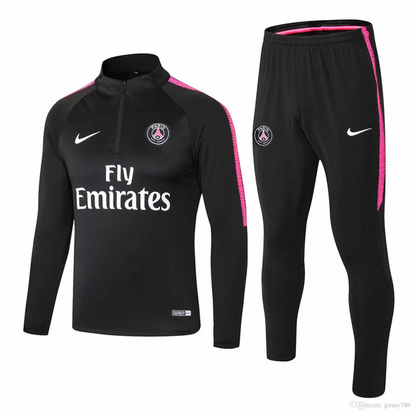 2018 2019 PSG Paris jacket sweater MBAPPE football chandal football sportswear adult training suit tights sports jacket