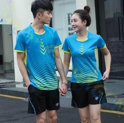 lovers sportswear Men badminton 1 shirt 1 shorts Jersey Sets Uniforms kits women tennis training jerseys Tracksuits Customized