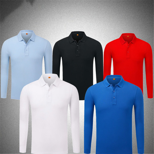 PDTXCLS 2018 best-selling men's POLO long sleeves, you can customize the logo to customize the name and number.