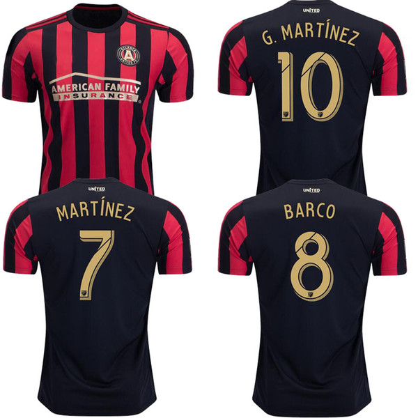 mls 2019 Atlanta United SOCCER JERSEYS G.MARTINEZ 10 19 20 Gonzalo MARTINEZ VILLALBA BARCO Atlanta United men's FOOTBALL SHIRTS top quality