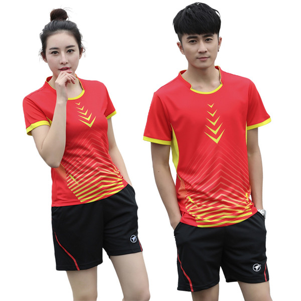 Badminton shirt Tennis Training suit badminton jersey & shorts Short-sleeved Men Women Running Wear table tennis tracksuit