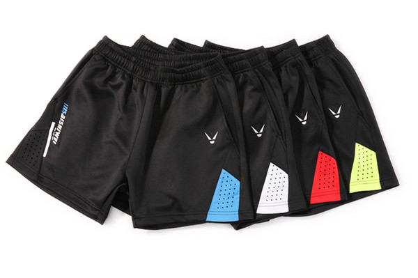 Victor Tennis shorts,Polyester absorbent fast dry lining Badminton Shorts,lining Table Tennis shorts,badminton player pants Men/Women M-4XL