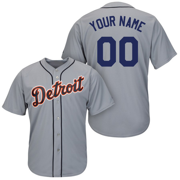 Mens Custom Tigers Jerseys Memorial Day Father's Day Spring Training Fashion Stars & Stripes Miguel Cabrera Baseball Jersey