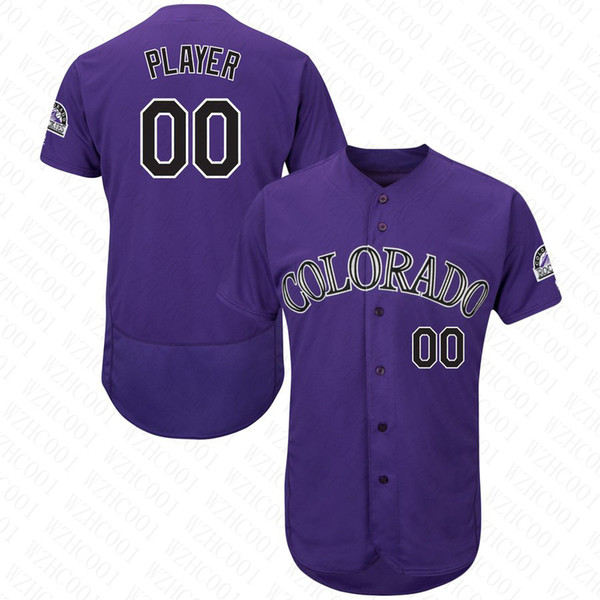 Mens Trevor Story Jersey Custom Rockies Kyle Freeland Daniel Murphy Nolan Arenado Ian Desmond Charlie Blackmon Baseball Jerseys