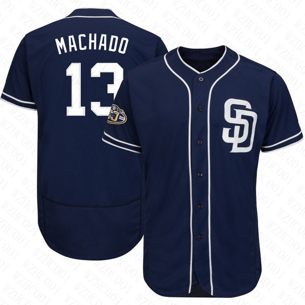 Mens Fernando Tatis Jr. Jersey Custom Padres Eric Hosmer Tony Gwynn High Quality Trevor Hoffman Manny Machado Baseball Jerseys