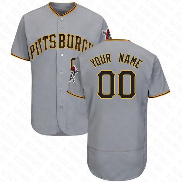 Mens Chris Archer Jersey Custom Pirates Stitched Francisco Cervelli Adam Frazier Roberto Clemente Starling Marte Baseball Jersey