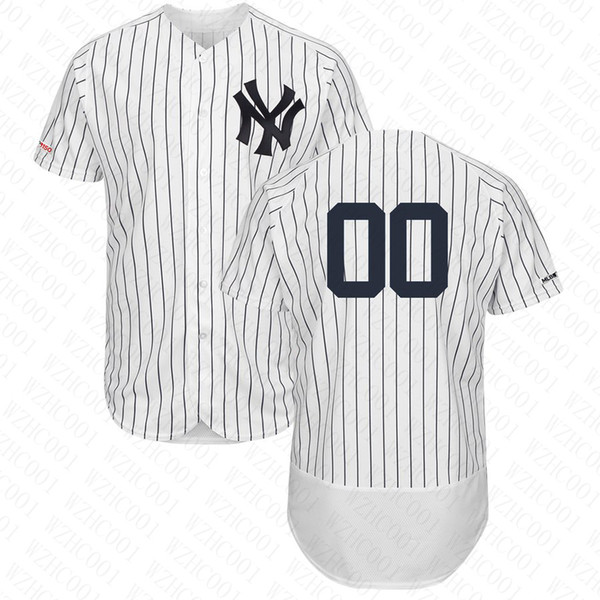 Mens Custom Yankees FlexBase Brett Gardner Didi Gregorius Don Mattingly Giancarlo Stanton Greg Bird Luis Severino Baseball Jersey