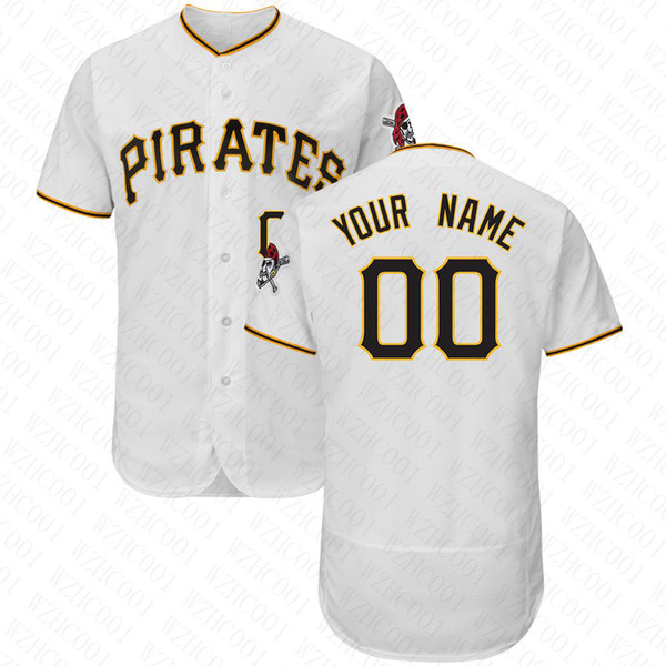 Mens Custom Pirates Jerseys Francisco Cervelli Josh Bell Ivan Nova Kent Tekulve Willie Stargell Josh Harrison Chris Archer Baseball Jersey