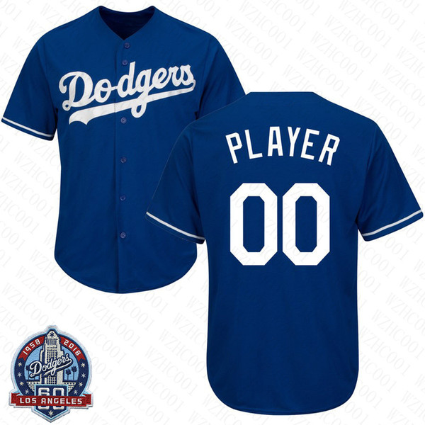 Mens Kenley Jansen Jersey Custom Dodgers Stitched Corey Seager Cody Bellinger Justin Turner Clayton Kershaw Walker Buehler Baseball Jerseys