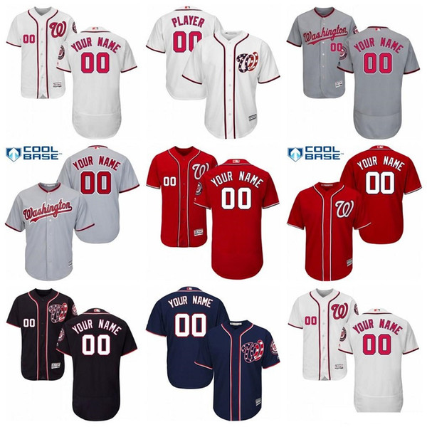 Nationals Baseball Jersey personalized custom women youth men Washington Eaton Taylor Sanchez Rendon Turner Gomes Zimmerman Soto Suzuki