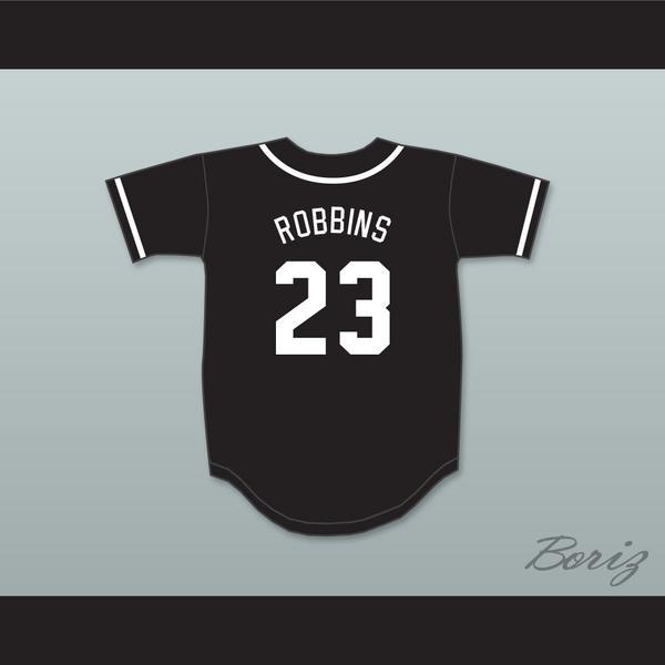 Brian Robbins 23 Aardvarks Baseball Jersey 1st Annual Rock N' Jock Diamond Derby.