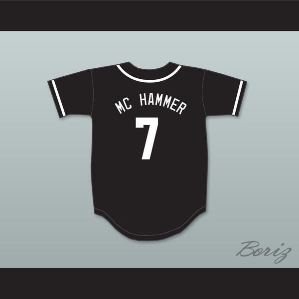 MC Hammer 7 Aardvarks Baseball Jersey 1st Annual Rock N' Jock Diamond Derby.