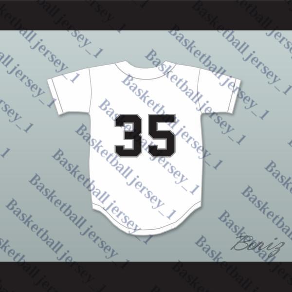 Monty Brewster 35 Hackensack Gray Baseball Jersey Brewster's Millions-