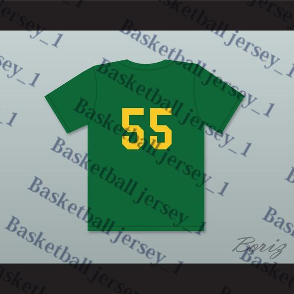 Danny McBride Kenny Powers 55 Charros Practice Alternate Home Baseball Jersey Eastbound & Down-1