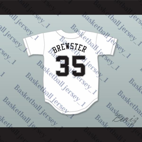 Monty Brewster 35 Hackensack Baseball Jersey Brewster's Millions